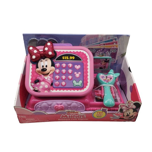Disney Toys Minnie Mouse Cash Register Disney Minnie Mouse Bowtique Cash Register Poshmark
